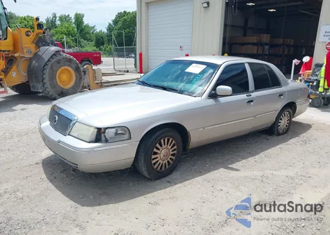 2004 Mercury Grand Marquis Ls из США, поврежденный, VIN 2MEFM75W74X664774